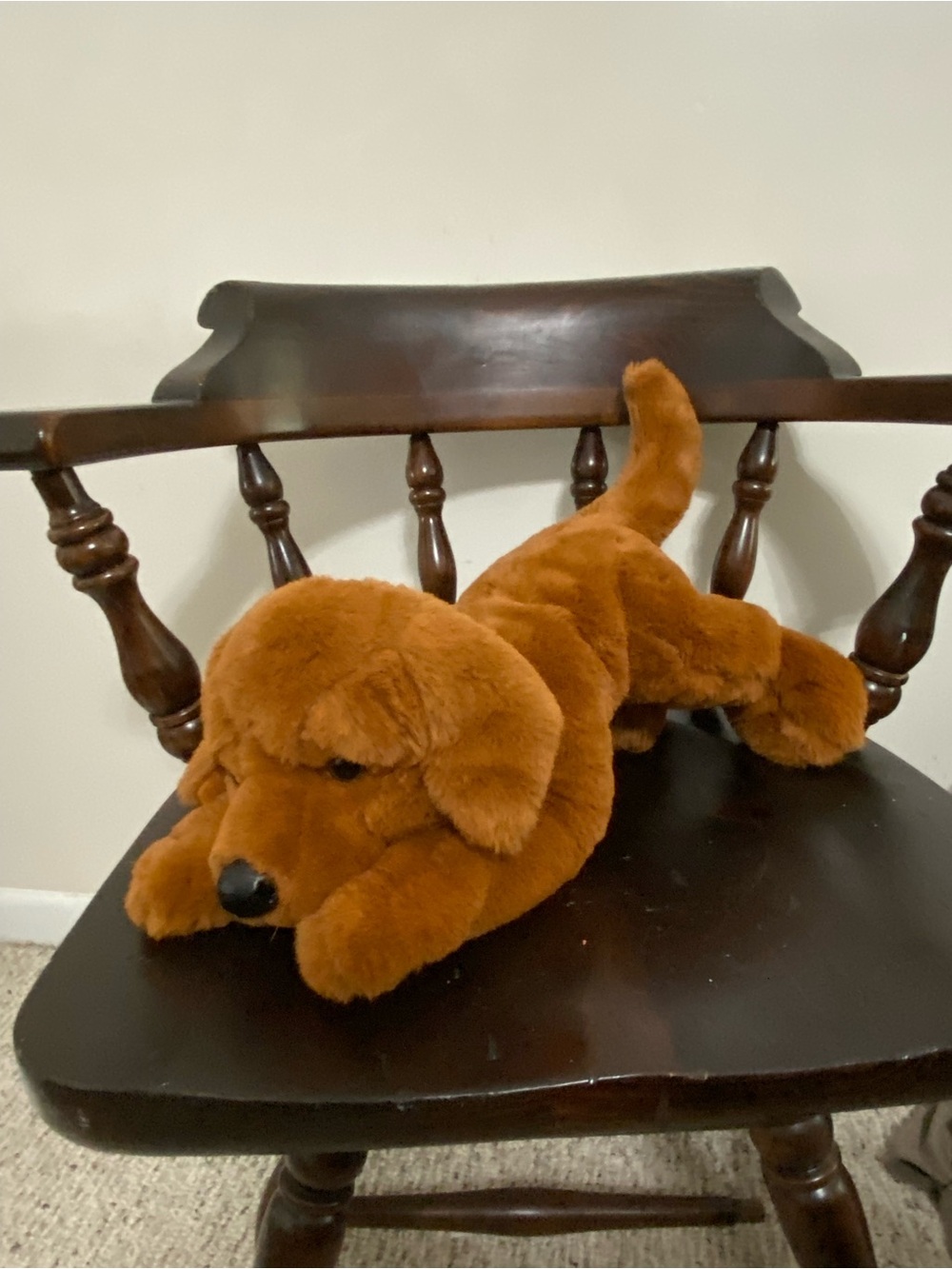 F.A.O. Schwarz brand Plush Golden Retriever stuffed animal